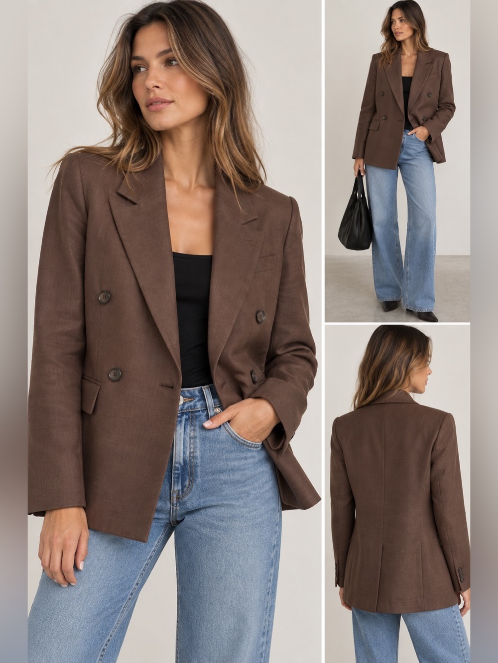 $319 COS OVERSIZED LINEN BLAZER